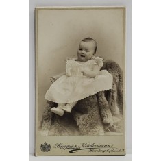 FOTOGRAFIE C.D.V. , STUDIO BENQUE und KINDERMANN , HAMBURG , CCA. 1900