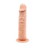 Dildo Realist Calvin cu Ventuza, Natural, 20 cm