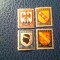 Serie Franta 1946 Embleme Provincii , 4 valori