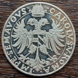 (A206) MONEDA DIN ARGINT - REPRODUCERE TALER 1538 REGENSBURG - 1978, AG 1000, Europa