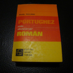 Mic dictionar ( de buzunar ) Portughez - Roman - 1982