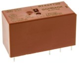 Releu Electromagnetic 230Vac, DPDT, 8A, TE Connectivity RT424730, Montaj PCB, RT2, AgNi