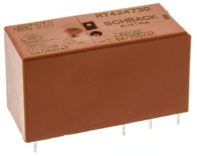 Releu 230Vac 2c 8A RT424730 foto
