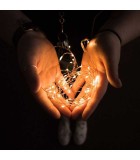 Sir luminos LED 10buc alb cald 2x AA