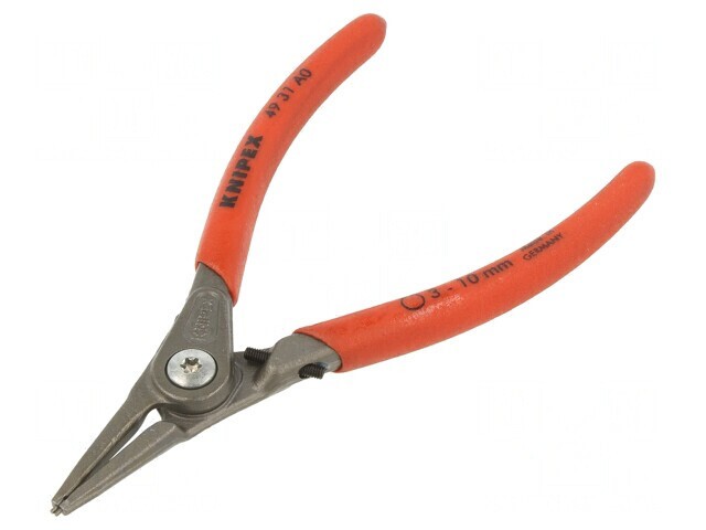 Cleşti pentru inele de blocare extern 3-10mm drept