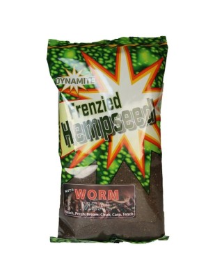 NADA DYNAMITE BAITS FRENZIED HEMP 1KG Worm foto