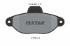 TEXTAR 2143602 Q+ set placute frana,frana disc