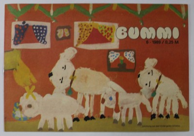 BUMMI , REVISTA PENTRU COPII IN LIMBA GERMANA , No. 6 , 1989 foto