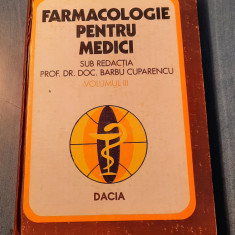 Farmacologie pentru medici volumul 3 Barbu Cuparencu