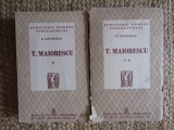E. Lovinescu - T. Maiorescu (ediție princeps)