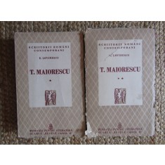 E. Lovinescu - T. Maiorescu (ediție princeps)