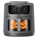 Cumpara ieftin Friteuza cu Aer Cald si Rotisor iHunt Bro Air Fryer AI Steam, 8L, 1800W, AI Steam, Wi-Fi, 12 Programe AI, Control prin Aplicatie, Ecran Digital