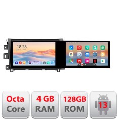 Navigatie NIssan Navara 2017- Kit-navara17 Edotec 2 ecrane 8 core 4+128 21.6 inch Incell android Wifi 5Ghz gps internet CarStore Technology