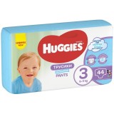 Scutece-chilotel Huggies Jumbo pack 3, Boy, 6-11 kg, 44 buc