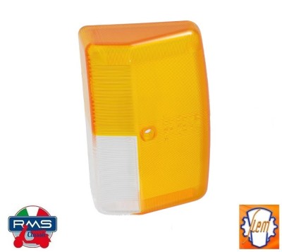 Sticla semnalizare fata stanga Piaggio Ape Car P2 - P3 - P 401 - MP501 (78-96) - MP P601 - MP P 601 V 2T AC 220cc foto