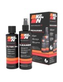 Kit de Intretinere Filtre de Aer K&amp;N Solutie de Curatare si Ulei Negru