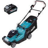 Makita LM004GM103 XGT - Masina de tuns iarba cu 1 acumulator Li-Ion 40 V 4 Ah 43 cm 50 l