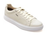 Pantofi GEOX albi, U845WB, din piele naturala