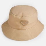 Palarie Bucket Bej pentru Femei, Marimea 57, Material Bumbac Poliester, CMCLASS
