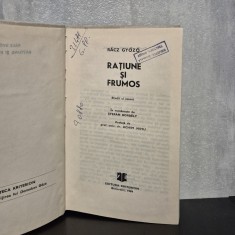 R&aacute;cz Győző - Rațiune și frumos. Studii și eseuri | filosofia artei, estetică, istoria filosofiei