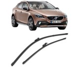 Cumpara ieftin Set stergatoare auto VOLVO V40 Cross Country (526) 2012-2019, pentru parbriz, Valeo Silencio Xtrm