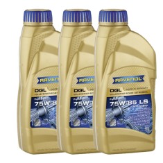 Pachet 3 litri ulei transmisie Ravenol DGL 75W85 GL5 LS