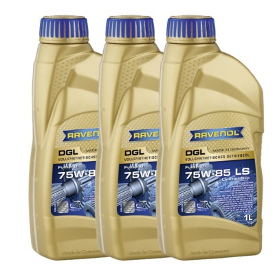 Pachet 3 litri ulei transmisie Ravenol DGL 75W85 GL5 LS foto