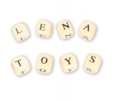 Margele din lemn Lena pentru confectionare bratari