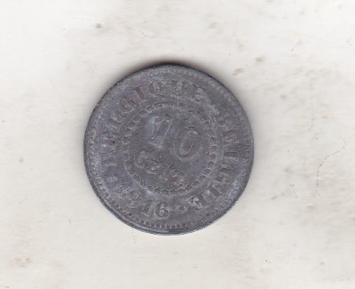 bnk mnd Belgia 10 centimes 1916 foto