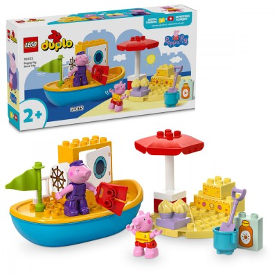 LEGO Purcelusa Peppa si Excursia cu barca Quality Brand foto