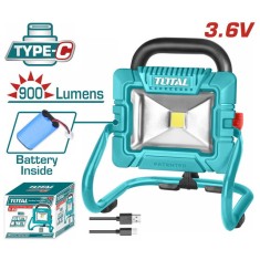 TOTAL - LAMPA PORTABILA 3.6V, INCARCARE USB PowerTool TopQuality foto