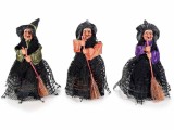 Cumpara ieftin Set 3 figurine Halloween Vrajitoare Befana cm 9x8x18 H