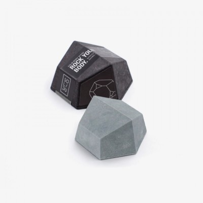 Sapun solid pentru corp cu argila caolinica, salvie si ulei de masline, 70g, SOLIDU foto