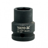 Cheie tubulara hexagonala de impact 1/2&quot;, 16mm, Yato YT-1006