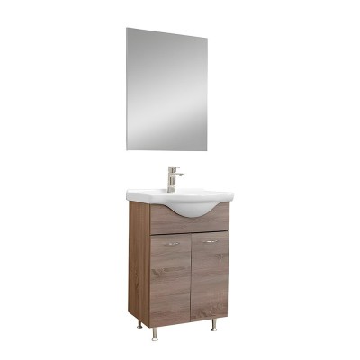 Mobilier complet de baie Ruben Prime 55 Rauna elm foto