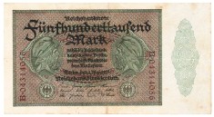 Germania 500 000 500000 Mark Marci 1923 P-88b Seria 04314056