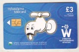 bnk card Cartele telefonice - Cipru - Saving Water
