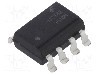 Optocuplor SMD, Tensiune izolatie 5,3kV, 2 canale, Gull wing 8, Seria {{Seria producatorului}}, ONSEMI - MCT62S
