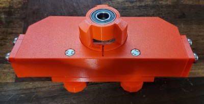 Sablon mobila din plastic dur pentru balamale 35mm model 4.0 foto