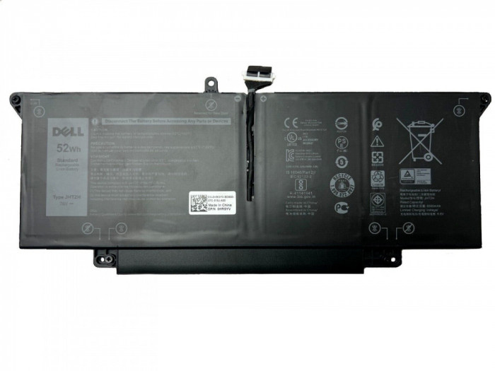 Baterie Laptop, Dell, Latitude 7310, 7410, 35J09, 0YJ9RP, 009YYF, JHT2H, 04V5X2, 0HRGYV, 07CXN6, JHT2H, 0JHT2H, 7.6V, 52Wh