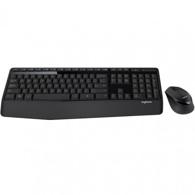 Kit Mouse Wireless Logitech + Tastatura MK345, Black foto