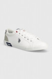 U.S. Polo Assn. sneakers BASTER culoarea alb, BASTER001M 4YH1, U.S. Polo Assn.