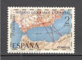 Spania.1970 100 ani Institutul de Cartografie SS.202, Nestampilat