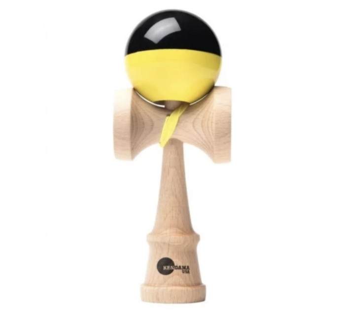 Vand kendama uss kaizen 3.0 galbena cu negru noua