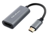 Adaptor HDMI la USB-C QOLTEC 50331, USB 3.1, 0.17m, negru grafit