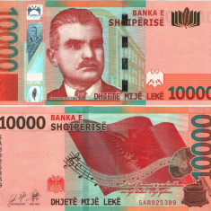 ALBANIA █ bancnota █ 10000 Leke █ 2019 (2021) █ UNC █ necirculata