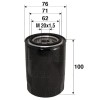 Filtru ulei VALEO 586012