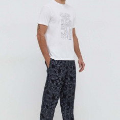 Karl Lagerfeld pijama barbati, cu imprimeu