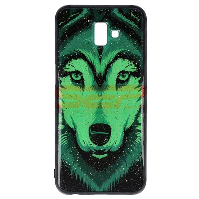 Toc UV Copy Glass Samsung Galaxy J6 Plus Wolf foto