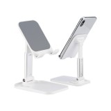 Cumpara ieftin Suport Birou Universal WZK WFDPS-W1, Foldable, Alb, Compatibil Motorola Samsung Apple Xiaomi Huawei Honor Google Oppo Wiko OnePlus Sony Realme Nokia